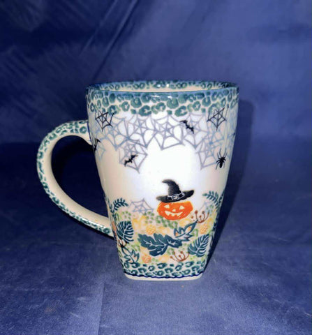Galia Halloween at Night Bistro Mug - Shape: K-06 - Pattern: Halloween at Night