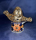 Manufaktura Harvest Basket Luminary Ghost - Shape: L-039 - Pattern: Harvest Basket (JZK)