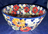 Isabel Large Straight Bowl - Shape: M193 - Pattern: Isabel (IM02)