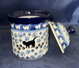 Ceramika Artystyczna Kitty Boo Boo 6 inch Canister - Shape: 495 - Pattern: Kitty Boo Boo (1771X)
