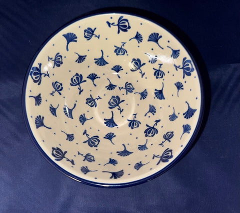 Lillies in the Sand Bowl - Shape: 058 - Pattern: Lillies in the Sand (2629X)
