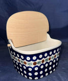 Ceramika Artystyczna Mosquito 6" Wall Jar - Shape: 129 - Pattern: Mosquito (70)