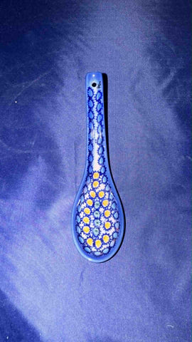 Multi-Color Dot Soup Spoon - Pattern: Multi-Color Dot