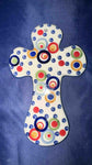 Manufaktura Oh! Happy Wall Cross - Shape: K-062 - Pattern: Oh! Happy (AS38)