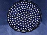 Owls Eye Medium Scalloped Bowl - Pattern: Owls Eye