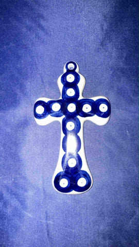 Ceramika Artystyczna Owls Eye Cross - Shape: 613 - Pattern: Owls Eye (70)