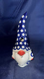 Ceramika Zebra Owls Eye Luminary Gnome
