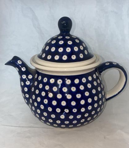 Owls Eye Tea Pot - Shape: GU943 - Pattern: Owls Eye