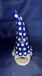 Ceramika Zebra Owls Eye Luminary Gnome