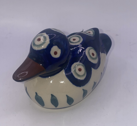 Peacock Small Sitting Duck - Pattern Peacock