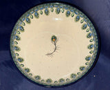 Peacock Feather B91 Bowl - Shape: B91 - Pattern: Peacock Feather (2218X)