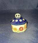 Pinwheel Mini Trinket Box - Shape: P-106 - Pattern: Pinwheel (RS14)