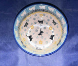 Ceramika Artystyczna Playful Kitty Ice Cream Bowl - Shape: 017 - Pattern: Playful Kitty (2153)