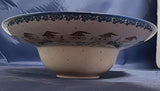 Pumpkin Scarecrow Soup Bowl - Shape: D86 - Pattern: Pumpkin Scarecrow (1483X)