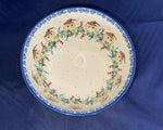 Pumpkin Scarecrow C38 Bowl - Shape: C38 - Pattern: Pumpkin Scarecrow (1483X)