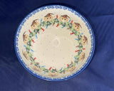 Pumpkin Scarecrow C38 Bowl - Shape: C38 - Pattern: Pumpkin Scarecrow (1483X)