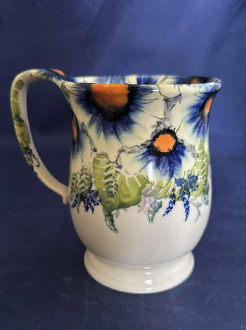 Kaola Purple & White Pedestal Cup