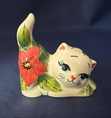 Moja ART Red Blossom Cat