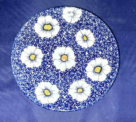 Kaola Ring Around the Poppy Dessert Plate - Pattern: Ring Around the Poppy