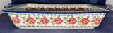 Ceramika Artystyczna Ring of Poppies Large Rectangular Baker - Shape: A59 - Pattern: Ring of Poppies (3219X)