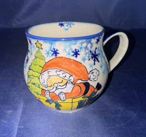 Moja Santa Loves Gifts Limited Edition Bubble Mug