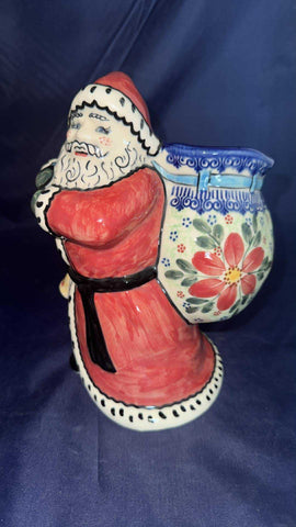 Vena Santa with Poinsettia Sack