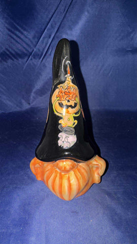 Moja Halloween Scared Pumpkin Gnome - Pattern: Scared Pumpkin