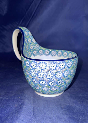 Ceramika Artystyczna Sea Daisy Loop Mug - Shape: 845 - Pattern: Sea Daisy (2252)