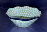 Sea Daisy Small Wavy Bowl - Shape: 691 - Pattern: Sea Daisy (2252)
