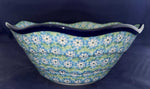 Sea Daisy Small Wavy Bowl - Shape: 691 - Pattern: Sea Daisy (2252)