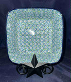 Ceramika Artystyczna Sea Daisy Small Square Baker - Shape: 430 - Pattern: Sea Daisy (2252X)