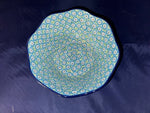 Sea Daisy Small Wavy Bowl - Shape: 691 - Pattern: Sea Daisy (2252)