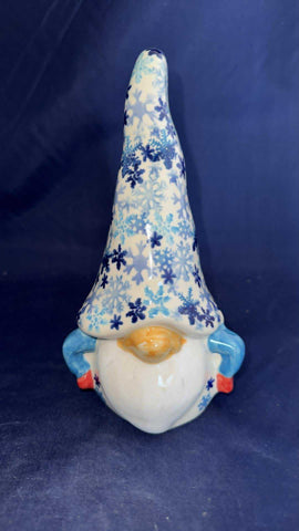 Moja Snowflake Gnome with Blue Arms