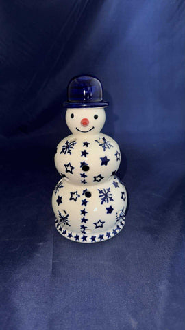 Maldur Snowflakes & Stars Luminary Snowman