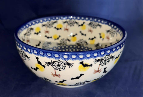 Vena Spooky Halloween Bowl - Shape: 074 - Pattern: Spooky Halloween