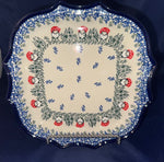 Spring Gnome Serpentine Plate - Shape 507 - Pattern Spring Gnome (2780X)