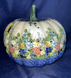 Kalich Springtime Delight with Spiders Large Luminary Pumpkin