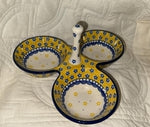 Sunburst Condiment Dish - Shape: B34 - Pattern: Sunburst (859)