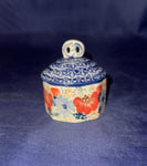 Sweet Pea Mini Trinket Box - Shape: P-106 - Pattern: Sweet Pea (E038)