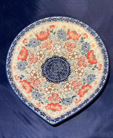 Sweet Pea Medium Teardrop Bowl - Pattern: Sweet Pea (E038)