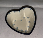 Tiny Vines Heart Dish - Shape: A45 - Pattern: Tiny Vines (1822X)