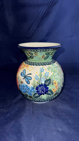 Ceramika Artystyczna U2021 Large Round Bud Vase - Shape: 97 - Pattern: U2021