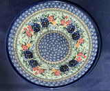 Ceramika Artystyczna U2510 11" Fluted Bowl - Shape: 952 - Pattern: U2510