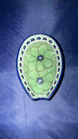 Ceramika Artystyczna U408A Spoon Rest - Shape: 381 - Pattern: U408A