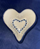 Ceramika Artystyczna U408 Heart Bowl - Shape: 081 - Pattern: U408