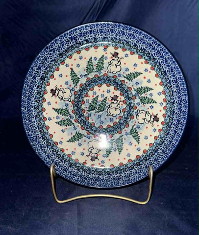 Ceramika Artystyczna U4661 Cookie Plate - Shape: 302 - Pattern: U4661 (T. Liana)