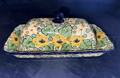 Ceramika Artystyczna U4742 Butter Dish - Shape: A65 - Pattern: U4742