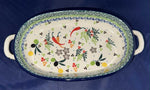 U4843 Small Two Handled Baker - Shape: 421 - Pattern: U4843
