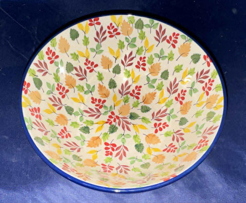 U4909 Serving Bowl - Slape: 056 - Pattern: U4909 (T. Liana)