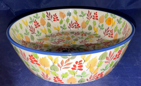 U4909 Large Straight Bowl - Shape F32 - Pattern U4909 (T. Liana)